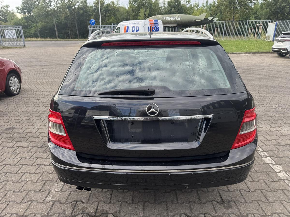 Mercedes C Klasse 204 original Sto&szlig;stange Stossf&auml;nger vorn 197 Obsidianschwarz Bj.2009